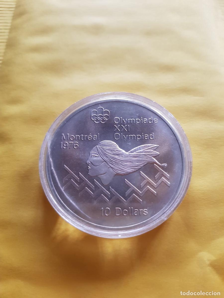 Monedas antiguas de Am&eacute;rica: CANADA- 10 DOLARES-1975-PLATA