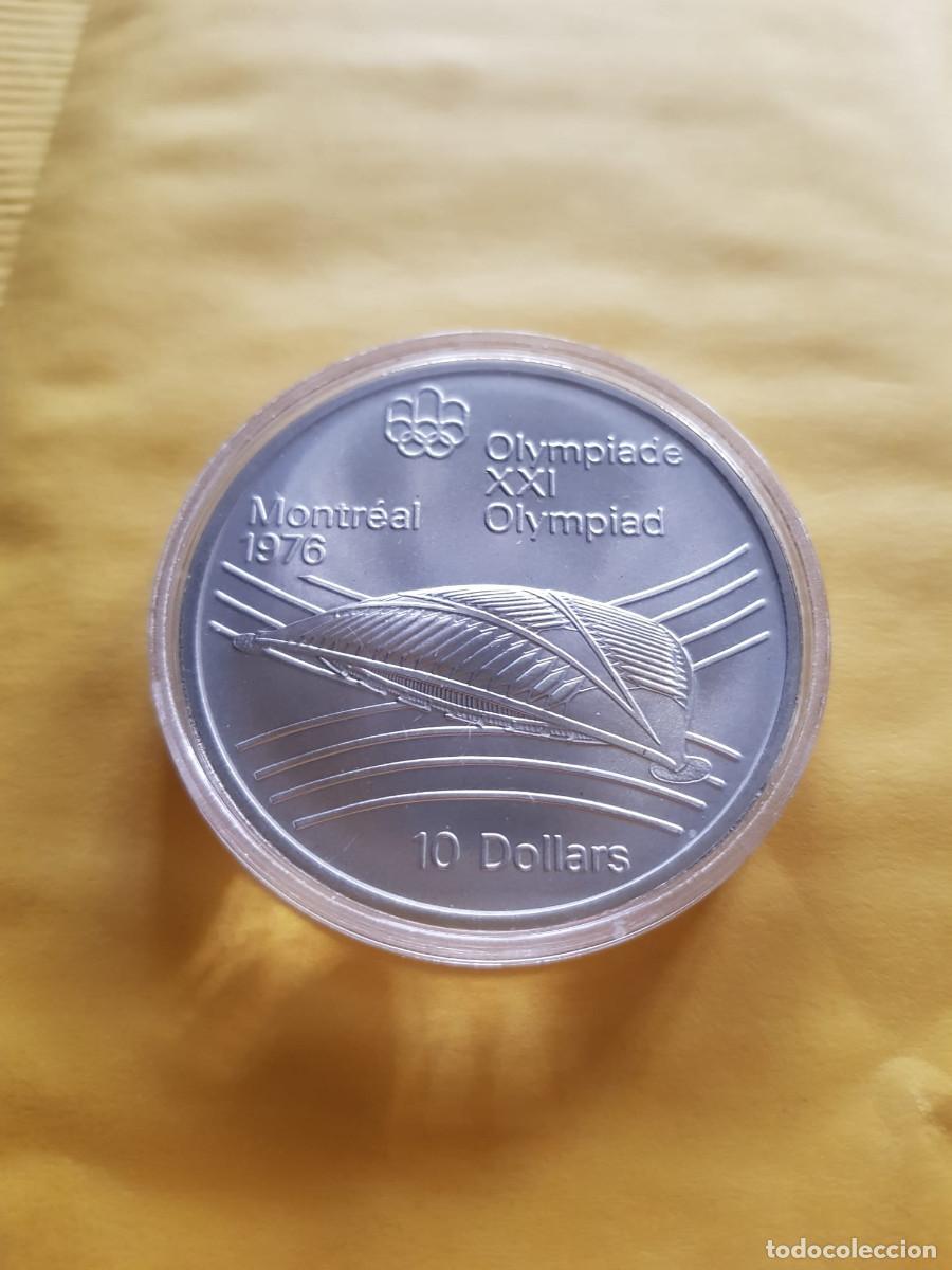 Monedas antiguas de Am&eacute;rica: CANADA- 10 DOLARES-1976-PLATA