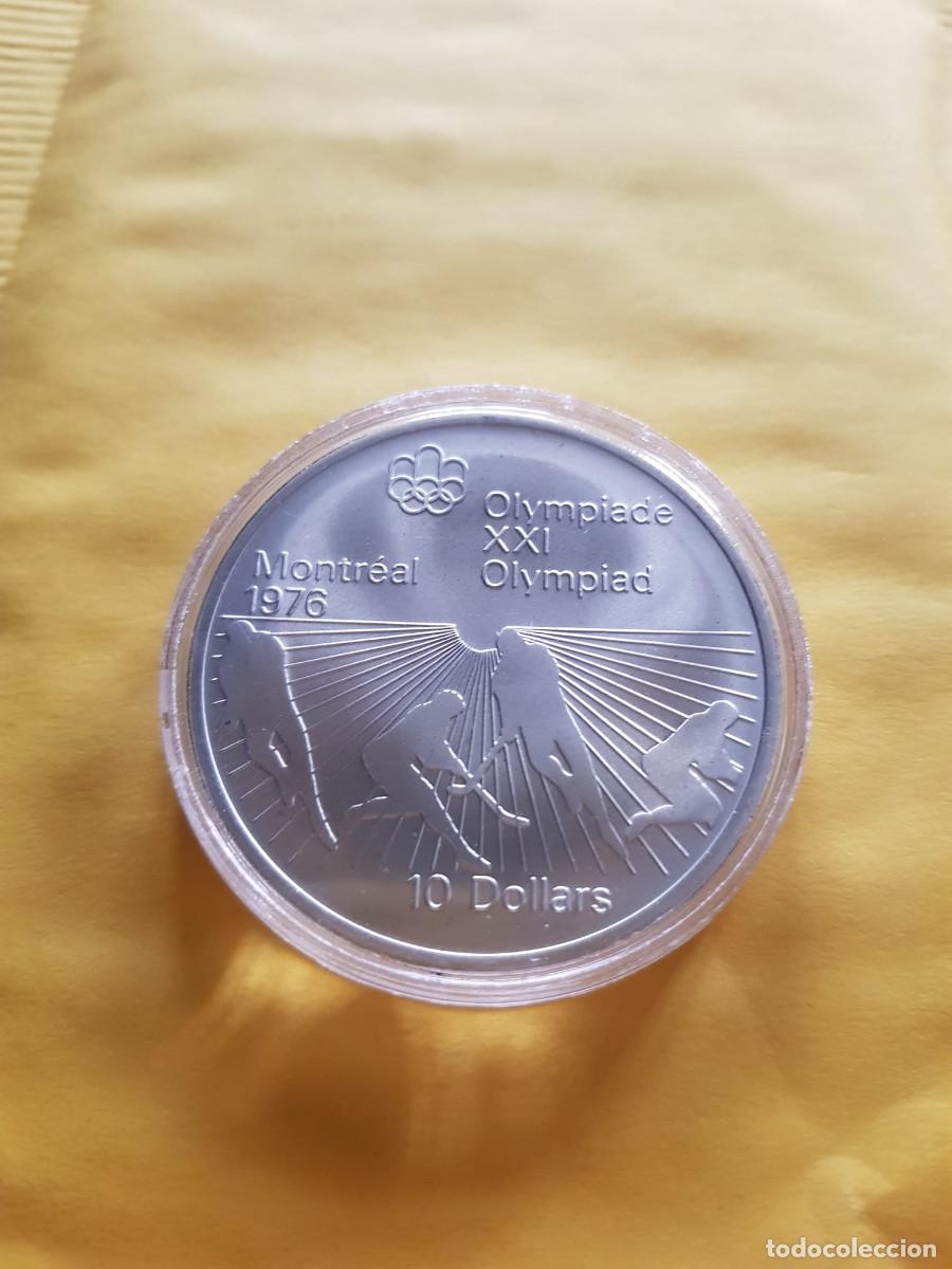 Monedas antiguas de Am&eacute;rica: CANADA- 10 DOLARES-1976-PLATA