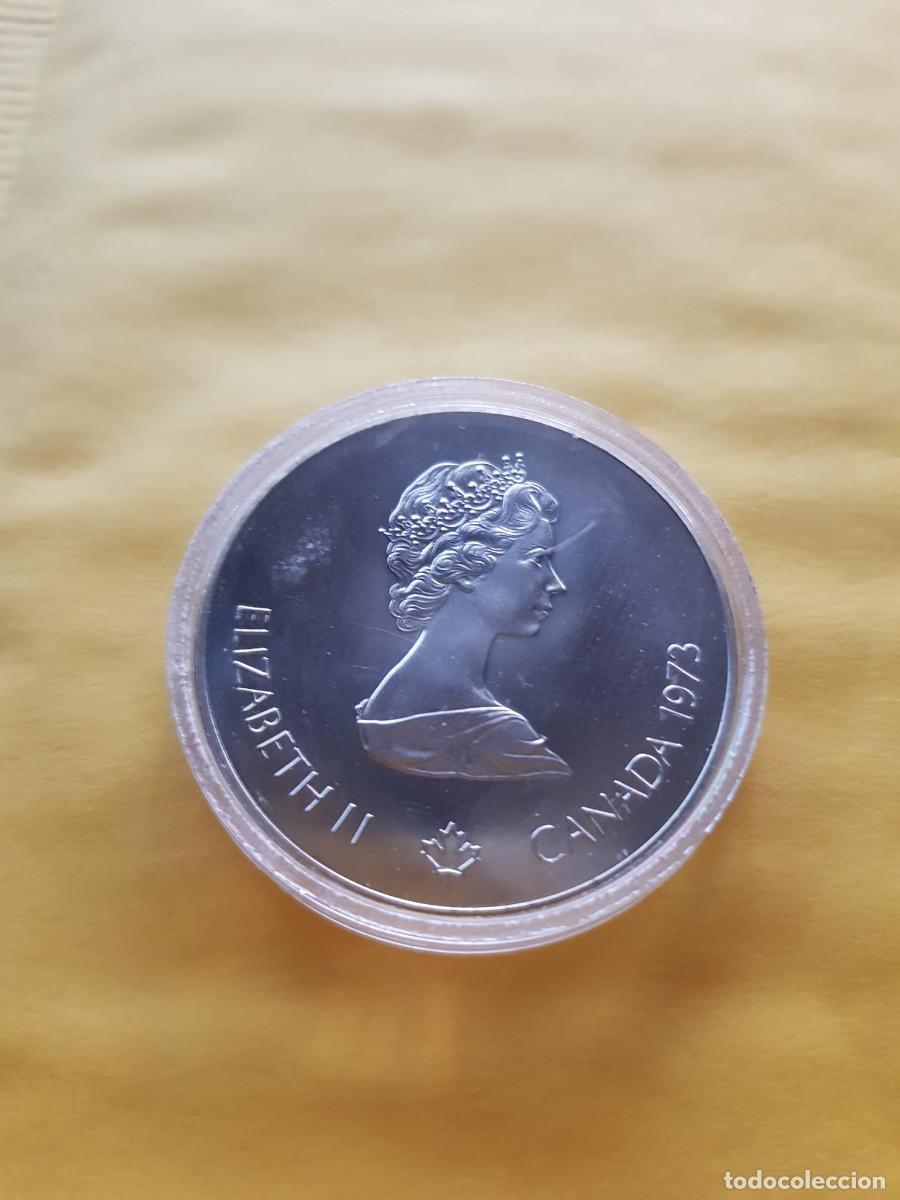 Monedas antiguas de Am&eacute;rica: CANADA- 5 DOLARES-1973-PLATA