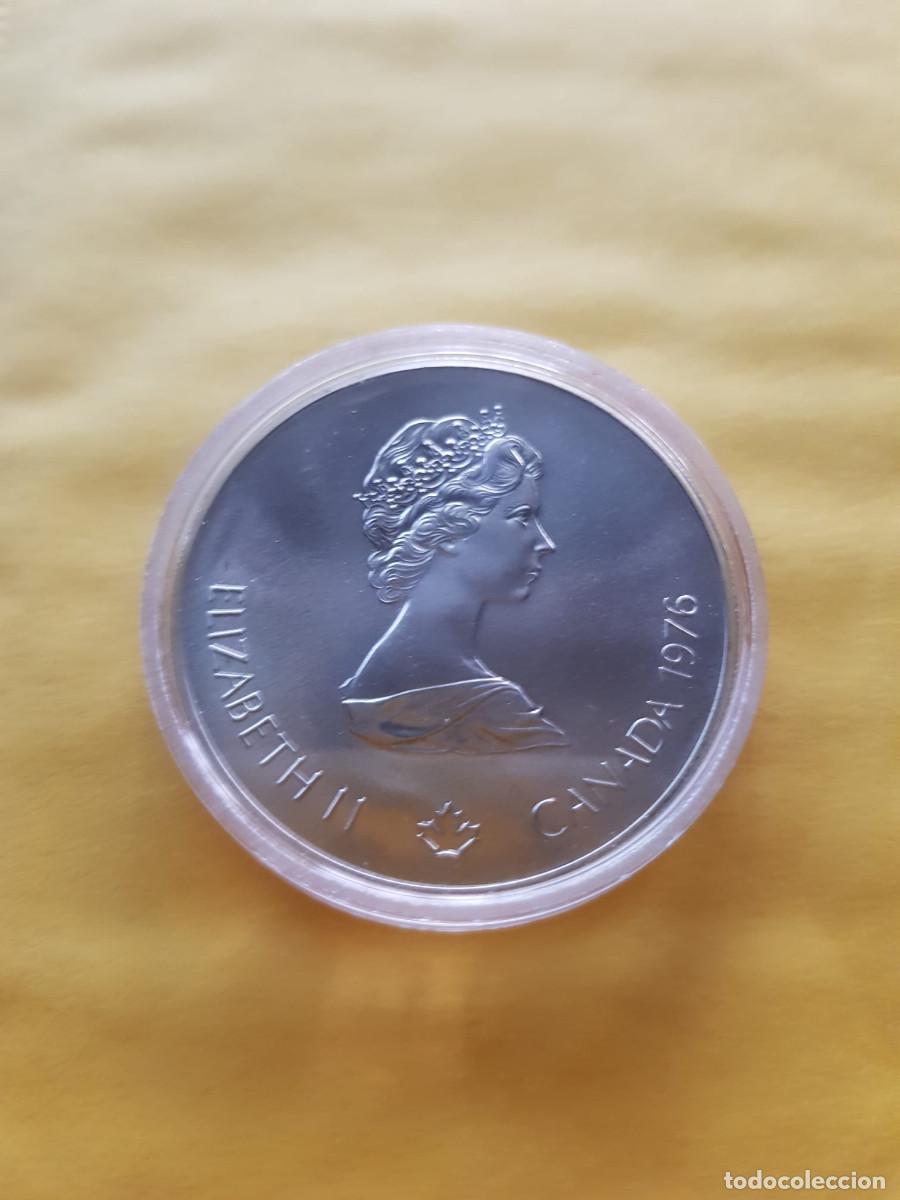 Monedas antiguas de Am&eacute;rica: CANADA- 5 DOLARES-1976-PLATA