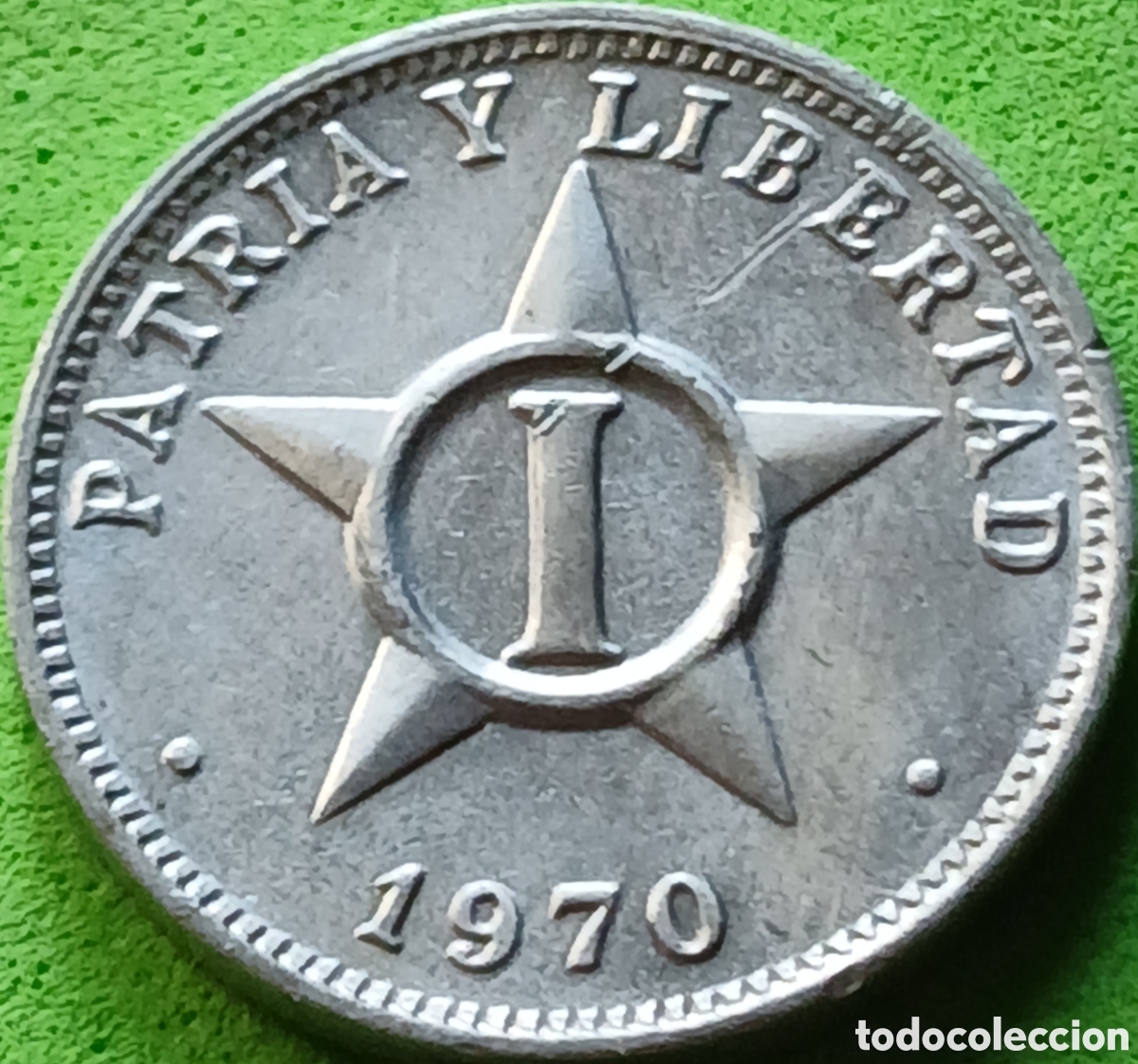 Monedas antiguas de Am&eacute;rica: Cuba 1 centavo 1970 km#33.1