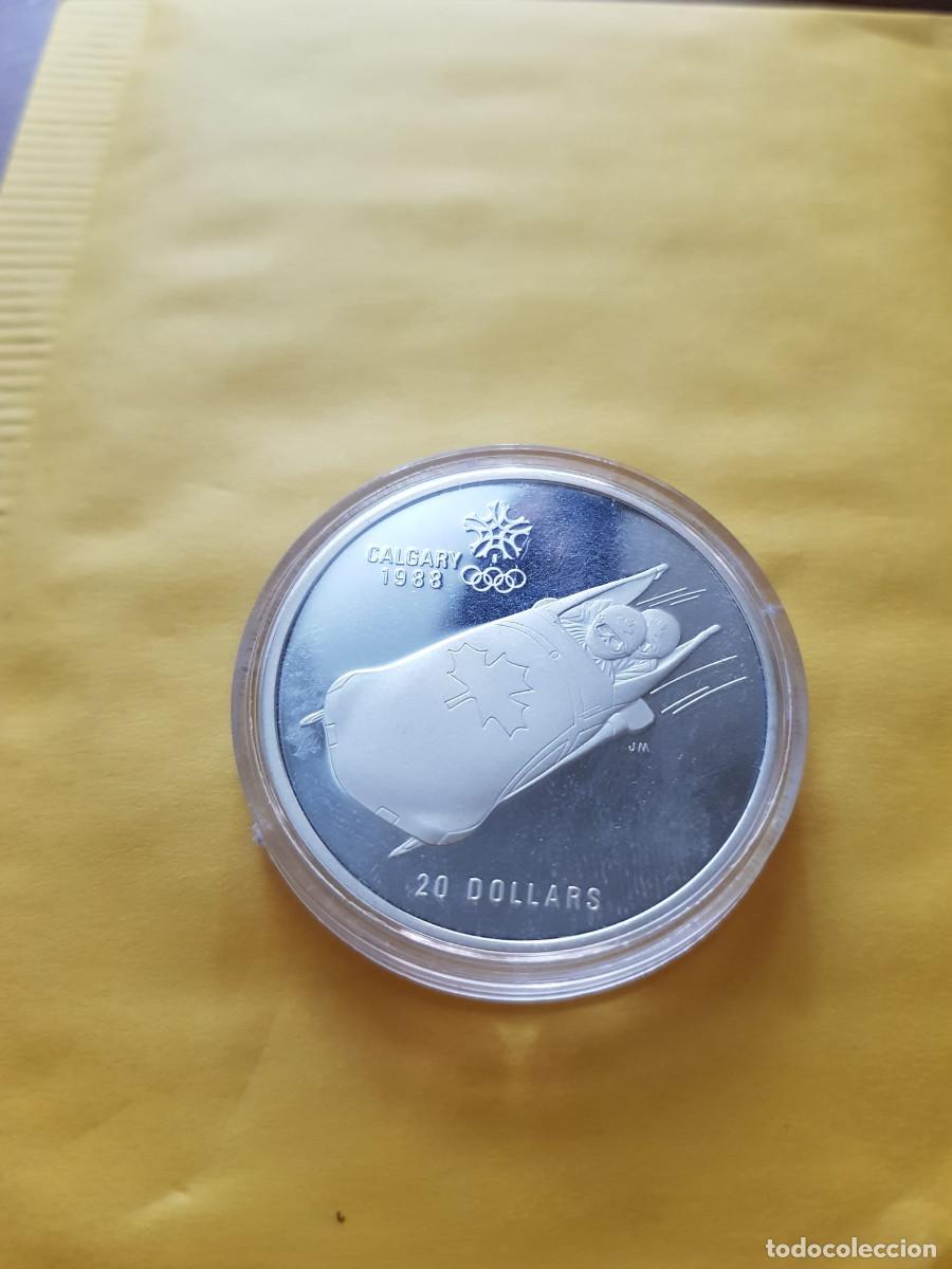 CANADA-20 DOLARES-1987-PLATA
