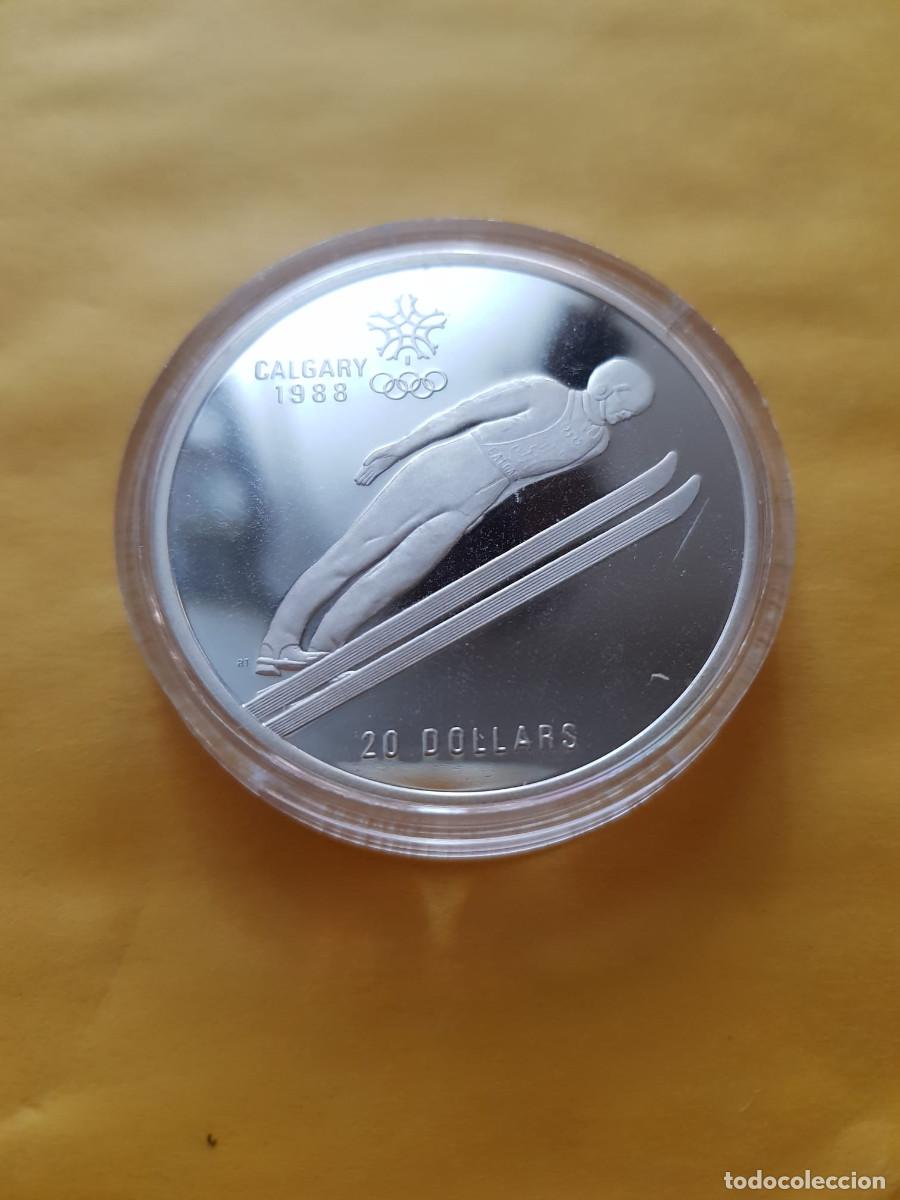 CANADA-20 DOLARES-1987-PLATA