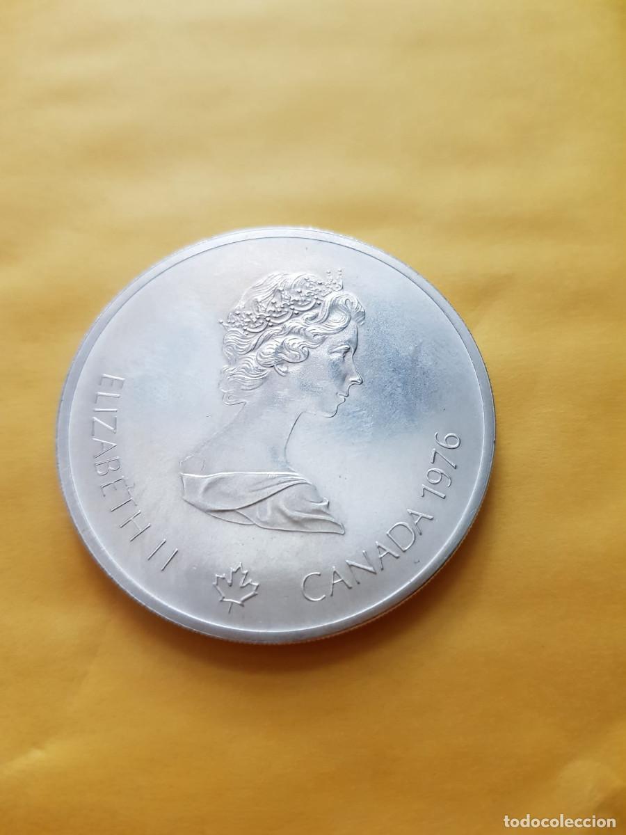 Monedas antiguas de Am&eacute;rica: CANADA-10 DOLARES-1976-XXI OLIMPIADAS DE MONTREAL-PLATA