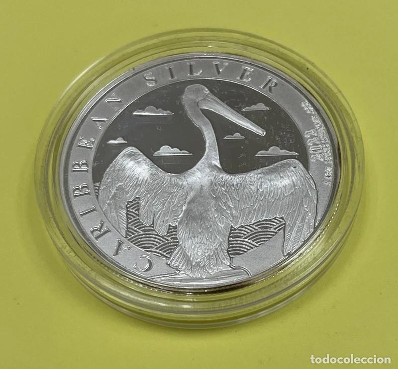 Monedas antiguas de Am&eacute;rica: Onza de Plata. Barbados 2022.