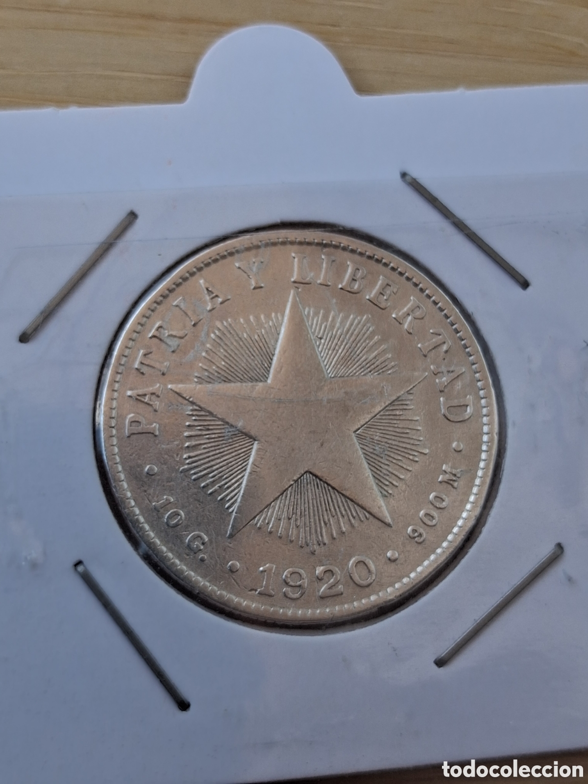 Monedas antiguas de Am&eacute;rica: Moneda Cuba 40 Centavos 1920