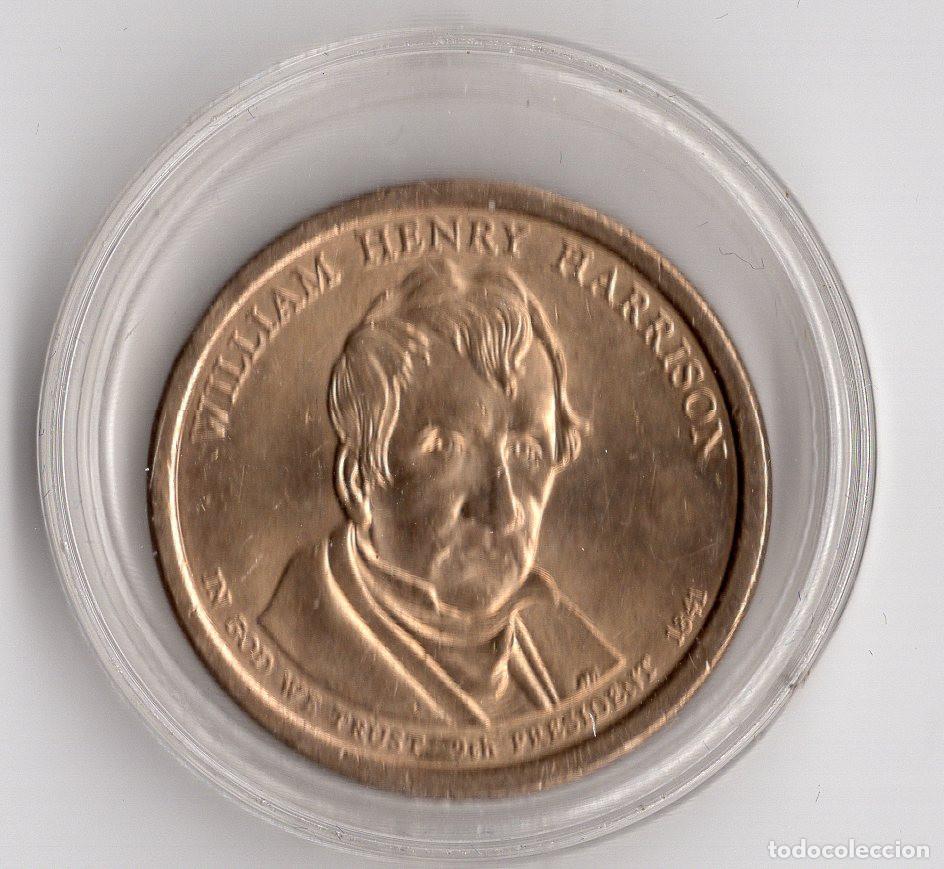Monedas antiguas de Am&eacute;rica: ESTADOS UNIDOS 1 DOLAR PRESIDENCIAL 2009 KM 450 WILLIAM HENRY HARRISON