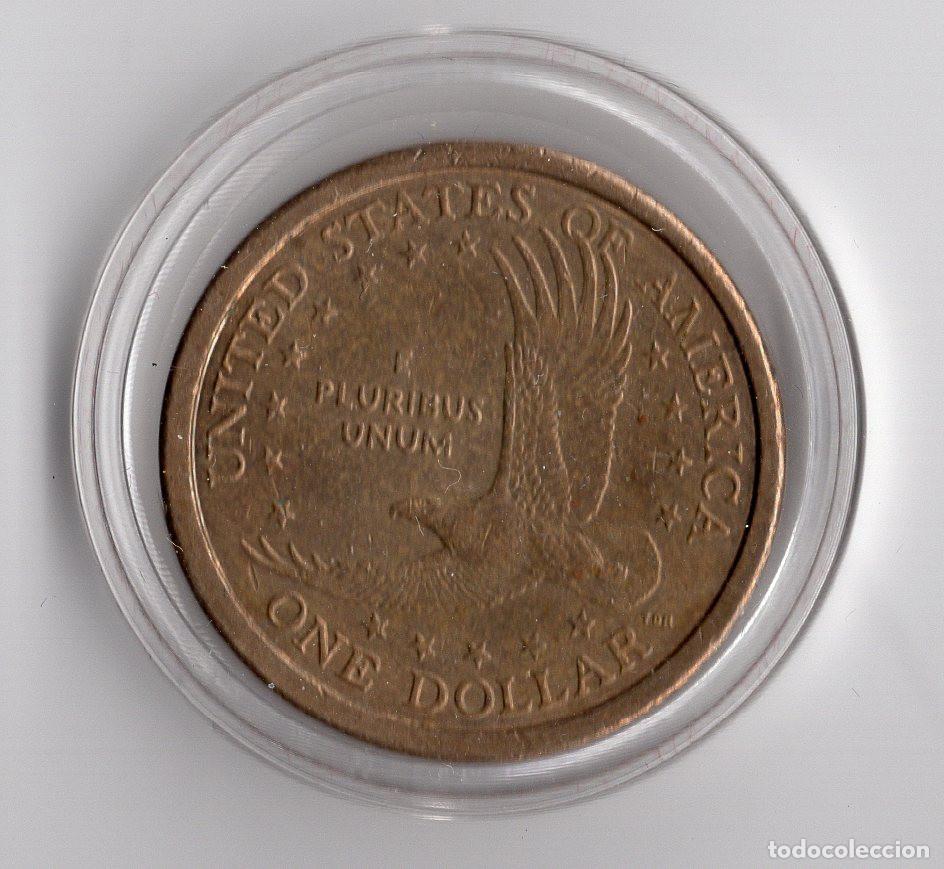 Monedas antiguas de Am&eacute;rica: ESTADOS UNIDOS 1 DOLAR SACAGAWEA 2000 KM 310