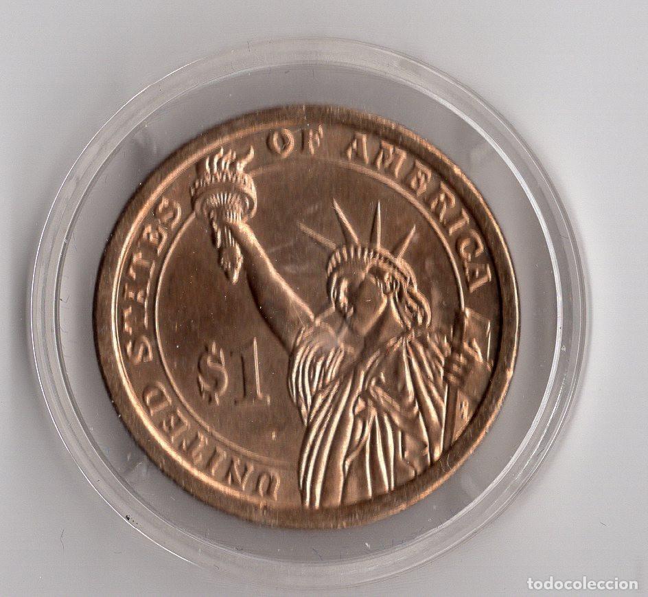 Monedas antiguas de Am&eacute;rica: ESTADOS UNIDOS 1 DOLAR PRESIDENCIAL 2010 KM 476 FRANKLIN PIERCE