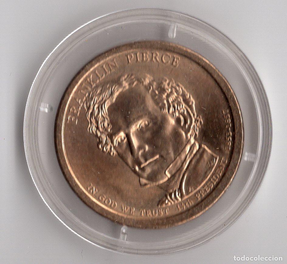 Old Coins of America: ESTADOS UNIDOS 1 DOLAR PRESIDENCIAL 2010 KM 476 FRANKLIN PIERCE