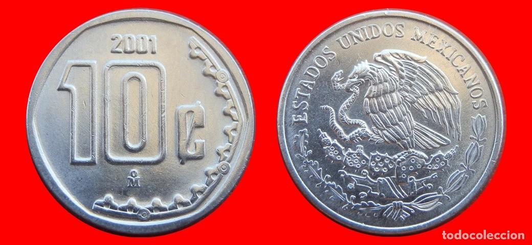 Monedas antiguas de Am&eacute;rica: 10 CENTAVOS 2001 MEXICO-150829