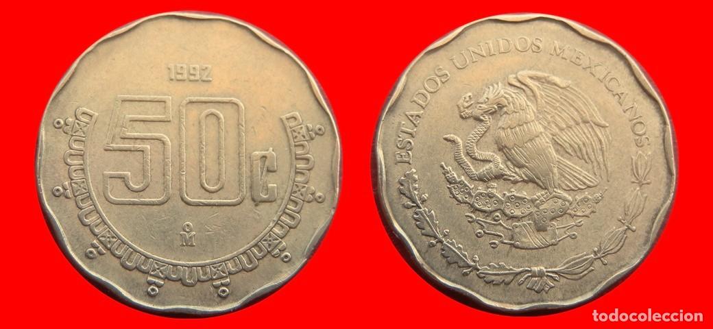 Monedas antiguas de Am&eacute;rica: 50 CENTAVOS 1992 MEXICO-150839