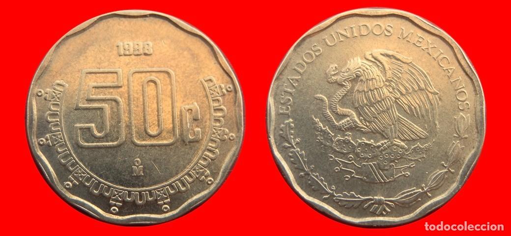 Monedas antiguas de Am&eacute;rica: 50 CENTAVOS 1998 MEXICO-150841