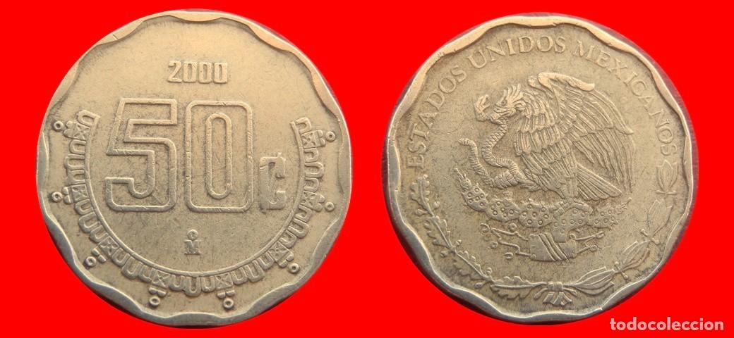 Monedas antiguas de Am&eacute;rica: 50 CENTAVOS 2000 MEXICO-150842