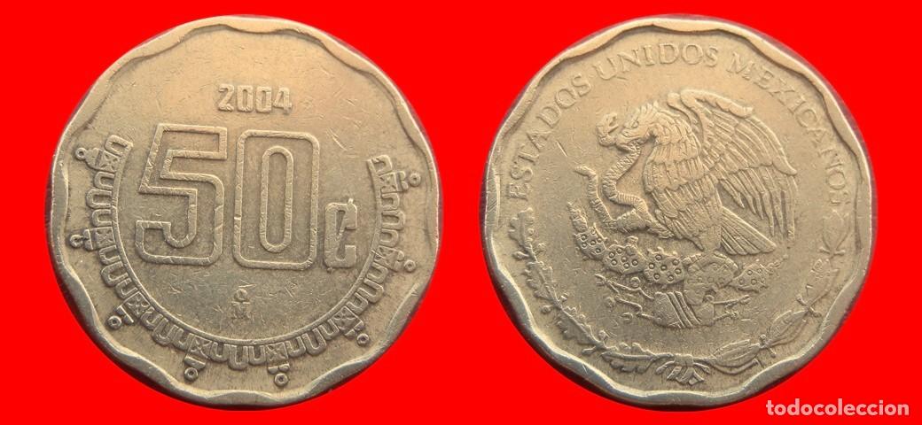 Monedas antiguas de Am&eacute;rica: 50 CENTAVOS 2004 MEXICO-150844