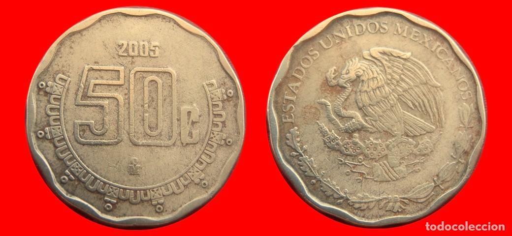 Monedas antiguas de Am&eacute;rica: 50 CENTAVOS 2005 MEXICO-150845