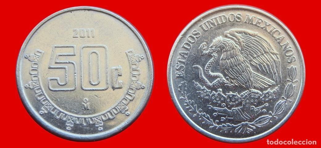 Monedas antiguas de Am&eacute;rica: 50 CENTAVOS 2011 MEXICO-150848