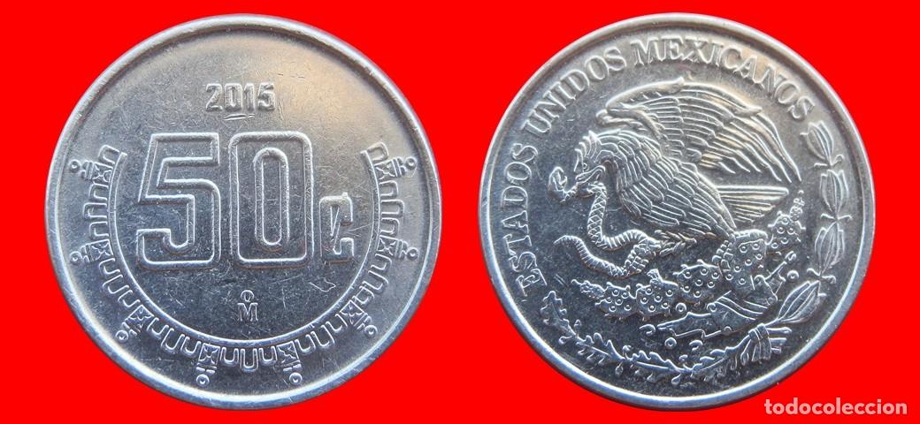 Monedas antiguas de Am&eacute;rica: 50 CENTAVOS 2015 MEXICO-150851