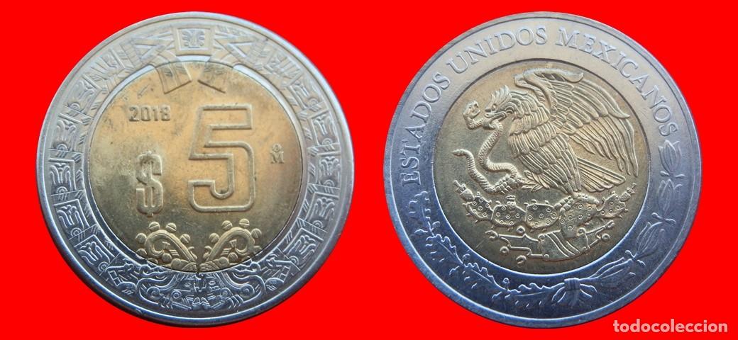 Monedas antiguas de Am&eacute;rica: 5 PESOS 2018 MEXICO-150855