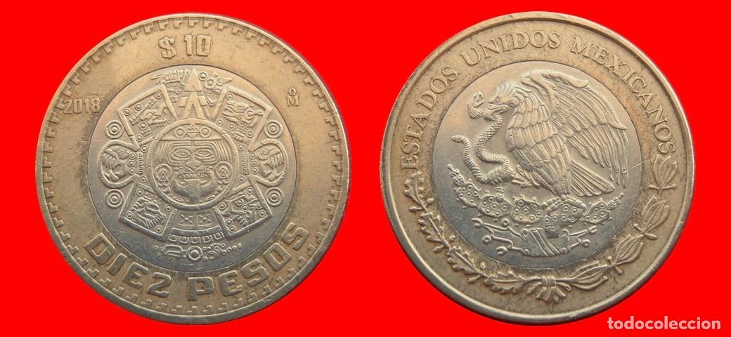 Monedas antiguas de Am&eacute;rica: 10 PESOS 2018 MEXICO-150858