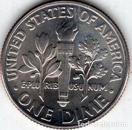 Monedas antiguas de Am&eacute;rica: ESTADOS UNIDOS 10 Cents 2005 km 195a 1 Dime &rdquo;Roosevelt Dime&rdquo;