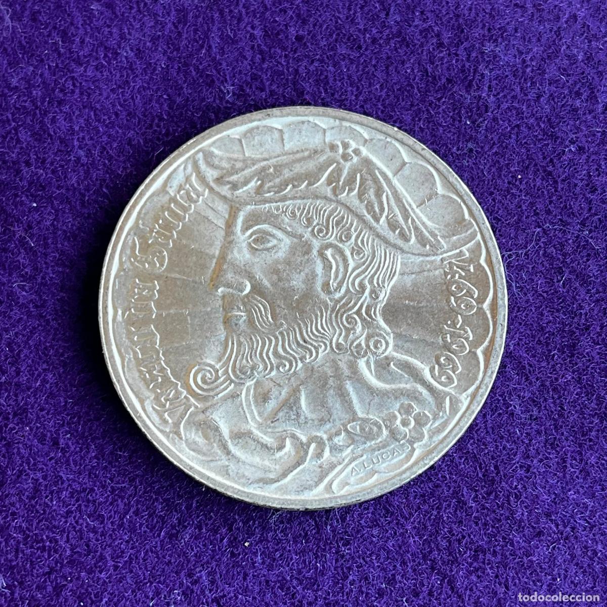 Monedas antiguas de Am&eacute;rica: MONEDA PORTUGAL DE PLATA. 1969. 50 ESCUDOS. VASCO DE GAMA. ORIGINAL. SIN CIRCULAR. 18GR.
