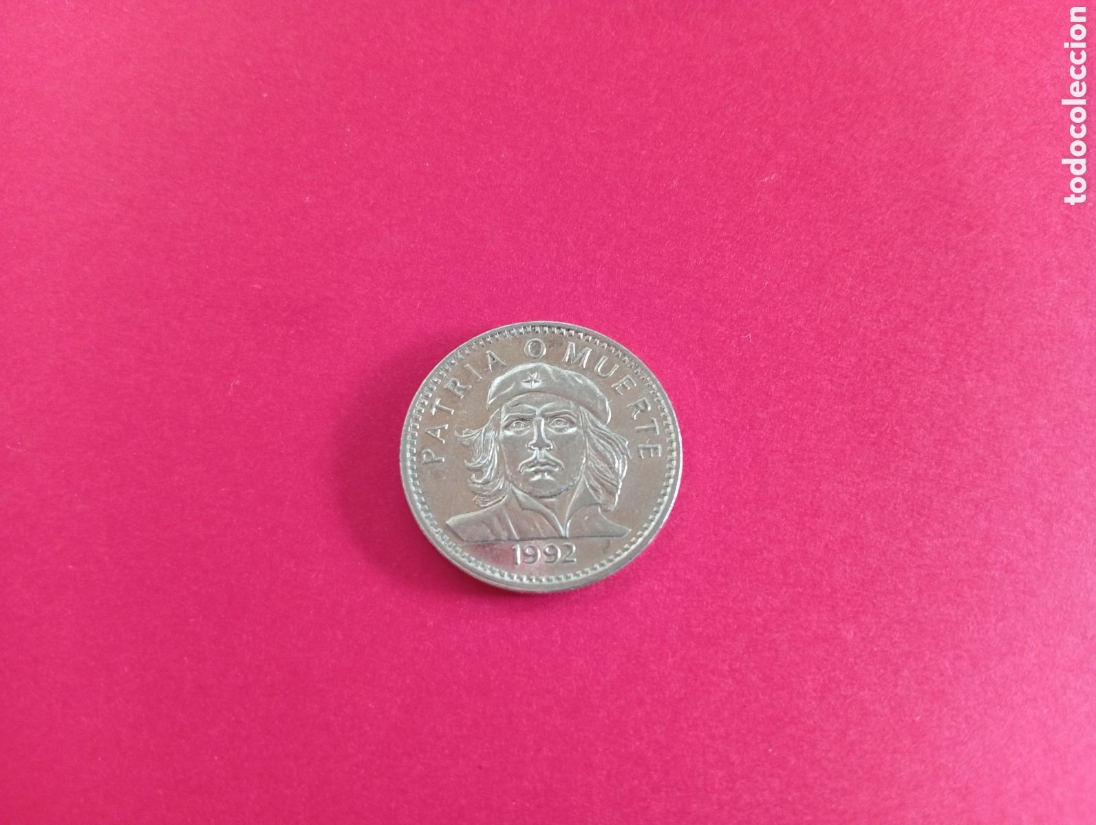 Monedas antiguas de Am&eacute;rica: 3 pesos de Cuba 1992