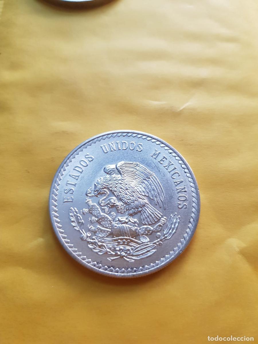 Monedas antiguas de Am&eacute;rica: MEXICO- 5 PESOS-1948- PLATA 900-1 ONZA