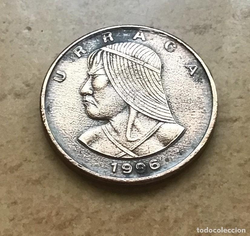 Monedas antiguas de Am&eacute;rica: 1 cent&eacute;simo de Balboa de Panam&aacute;. A&ntilde;o 1996