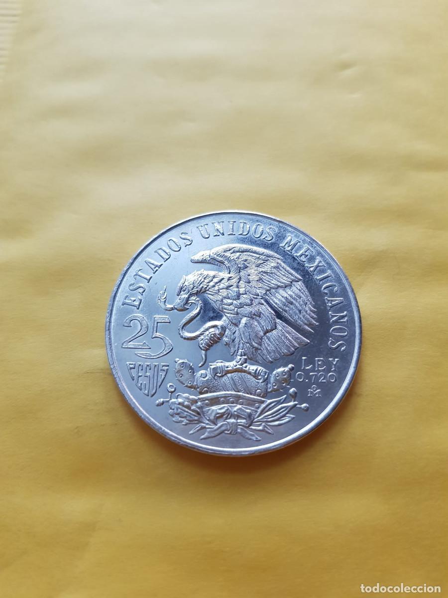 Monedas antiguas de Am&eacute;rica: MEXICO-25 PESOS-1968-PLATA
