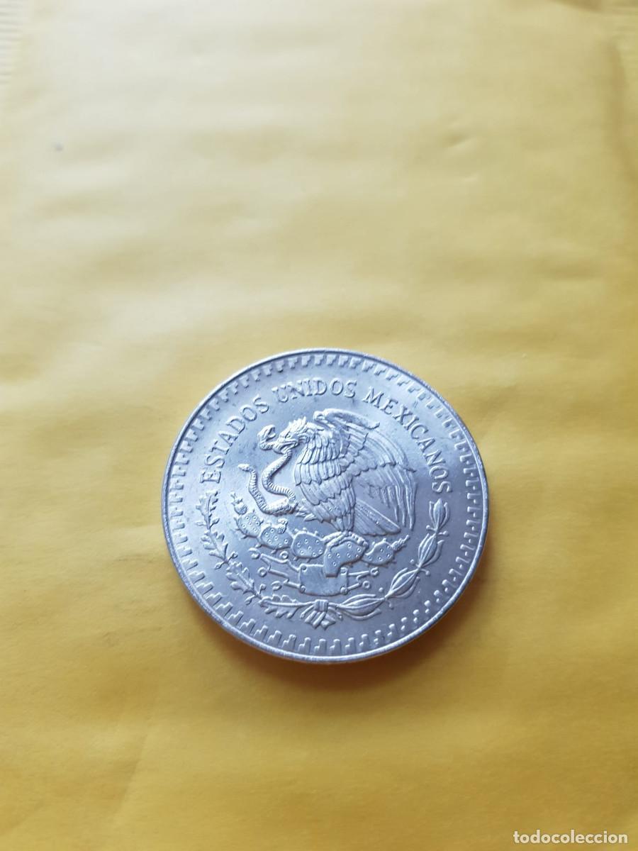 Monedas antiguas de Am&eacute;rica: MEXICO-1 ONZA-1989-PLATA 999