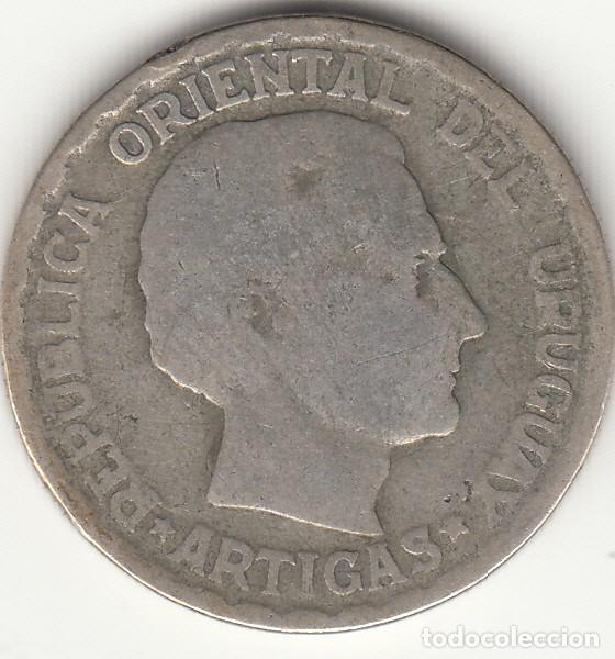 Monedas antiguas de Am&eacute;rica: REPUBLICA ORIENTAL DEL URUGUAY - 50 CENTIMOS 1943 / PLATA
