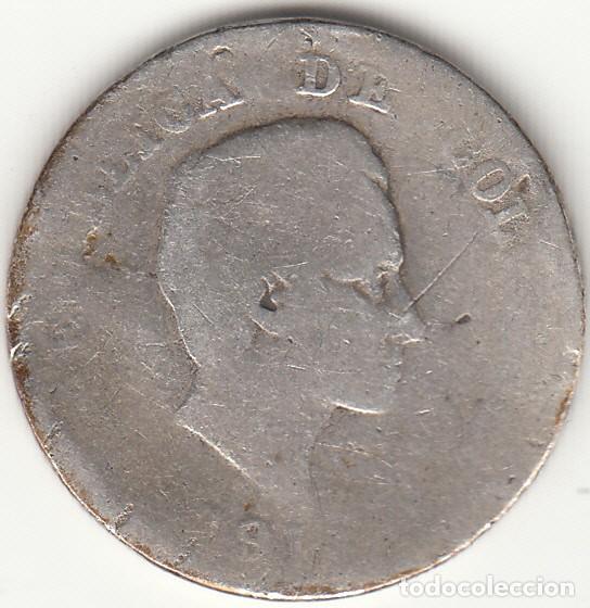 Monedas antiguas de Am&eacute;rica: COLOMBIA: 20 CENTAVOS 1911 / PLATA