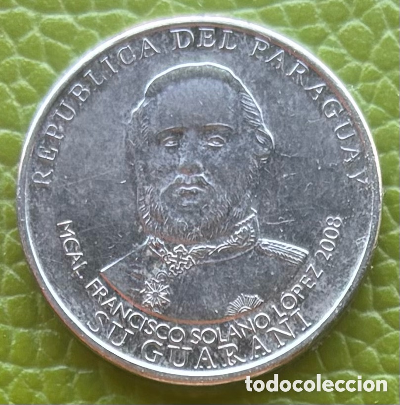 Old Coins of America: PARAGUAY. MIL GUARAN&Iacute;ES. 2008.