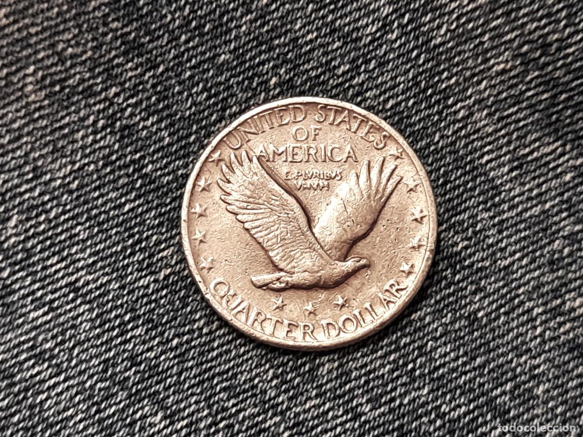 Monedas antiguas de Am&eacute;rica: EE.UU. 1/4 Dolar 1929, Rara