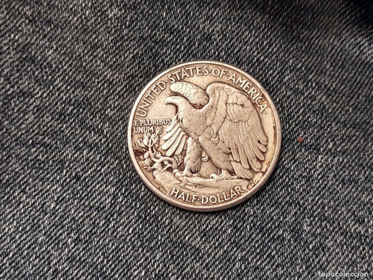 Monedas antiguas de Am&eacute;rica: EE.UU. 1/2 Dolar 1942