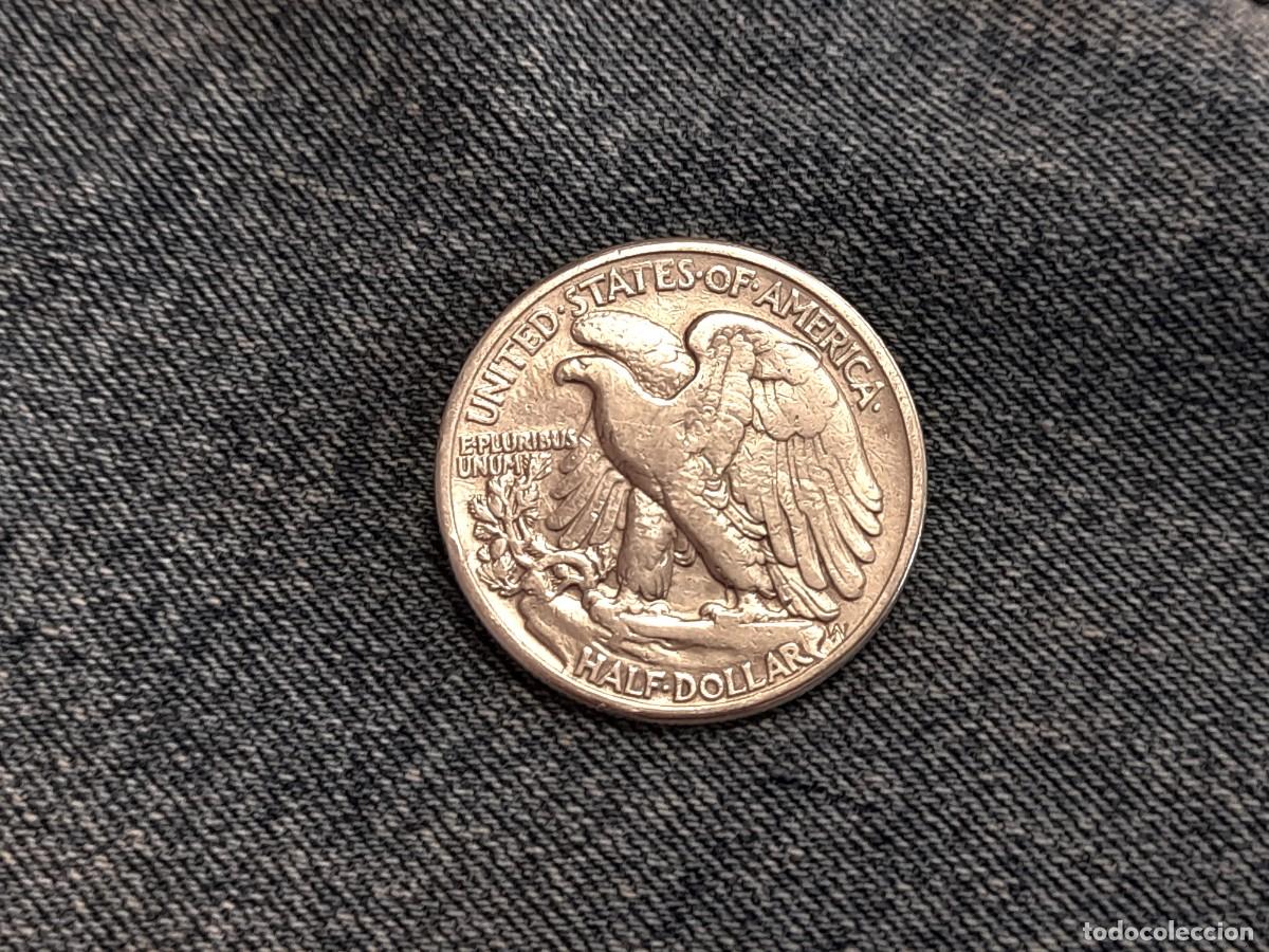 Monedas antiguas de Am&eacute;rica: EE.UU. 1/2 Dolar 1944