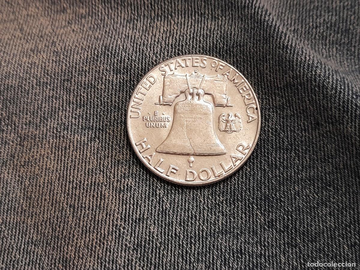 Monedas antiguas de Am&eacute;rica: EE.UU. 1/2 Dolar 1961 D