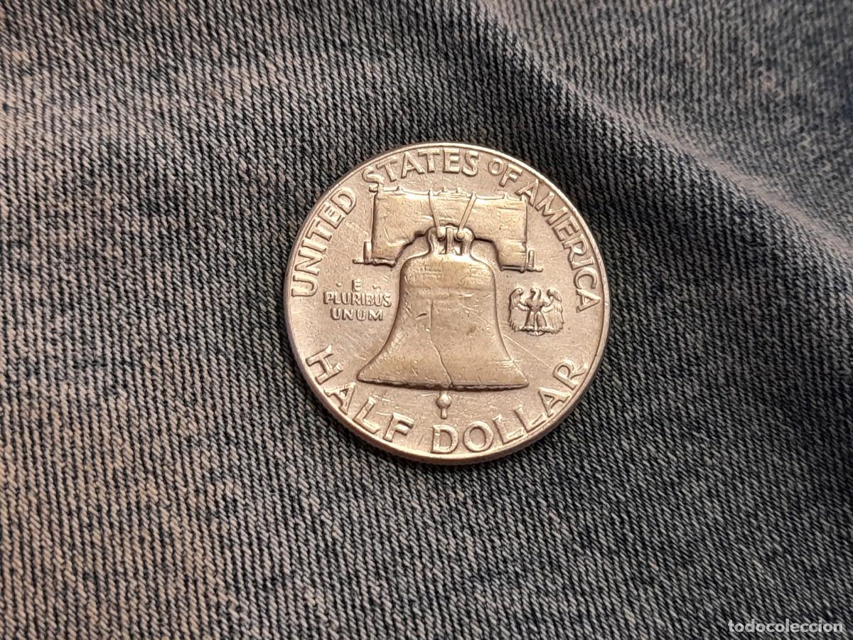 Monedas antiguas de Am&eacute;rica: EE.UU. 1/2 Dolar 1962