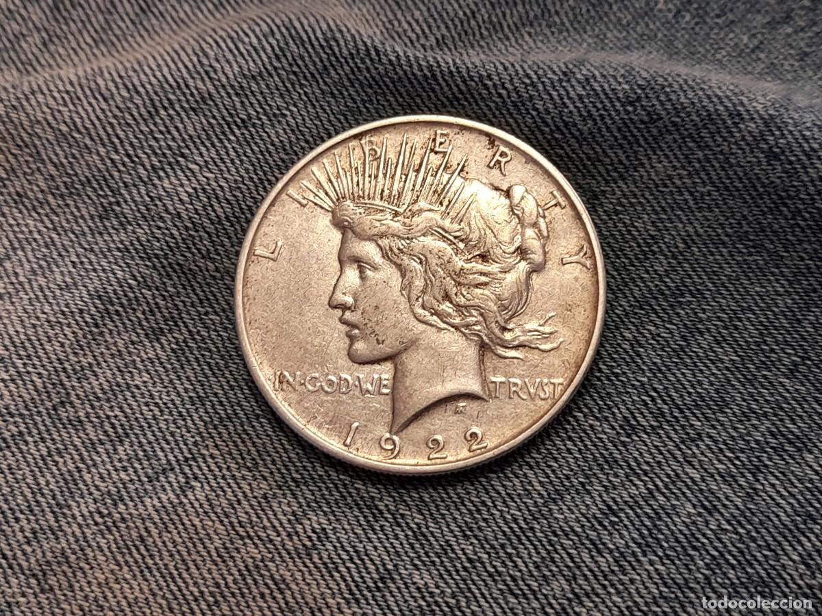 Monedas antiguas de Am&eacute;rica: EE.UU. 1 Dolar 1922 D
