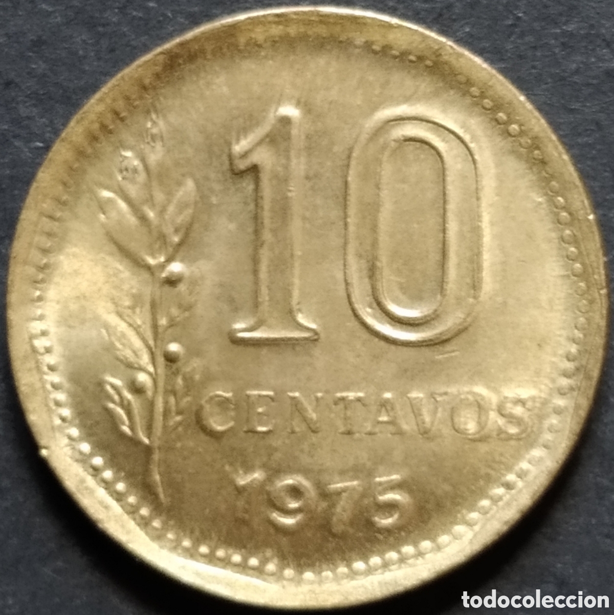 Monedas antiguas de Am&eacute;rica: MONEDA - ARGENTINA 10 CENTAVOS 1975