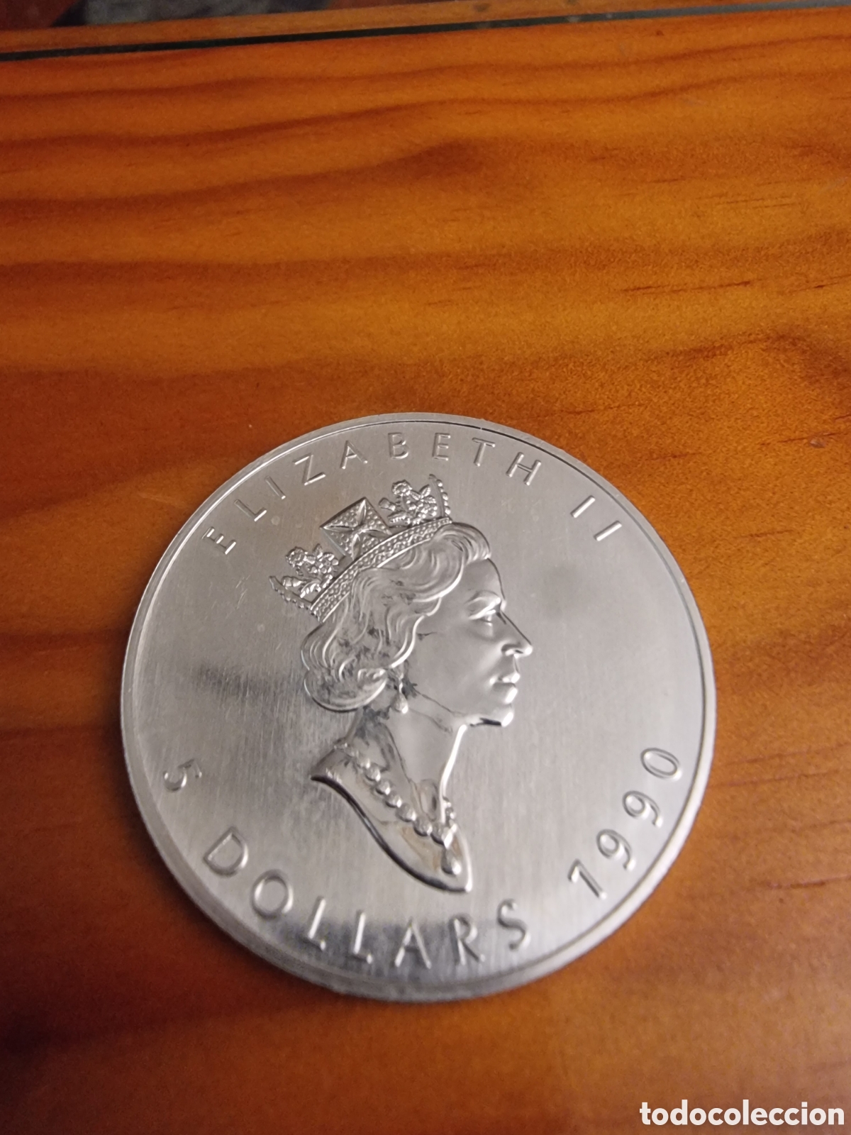 Monedas antiguas de Am&eacute;rica: Onza de Plata pura 999