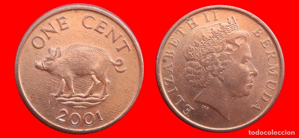 Monedas antiguas de Am&eacute;rica: 1 CENTAVO 2001 BERMUDA-150921