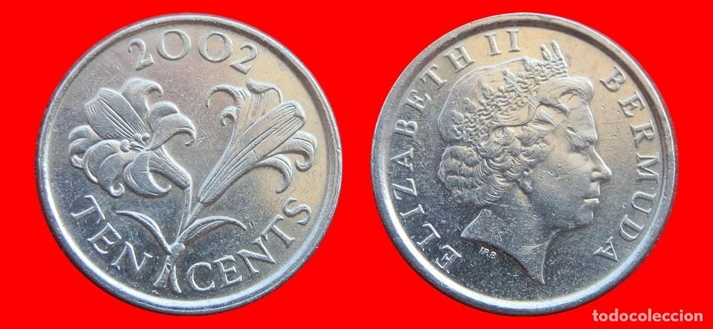 Monedas antiguas de Am&eacute;rica: 10 CENTAVOS 2002 BERMUDA-150925