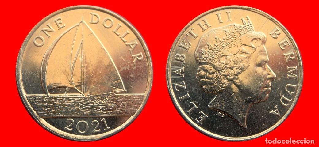 Monedas antiguas de Am&eacute;rica: 1 DOLAR 2021 BERMUDA-150928
