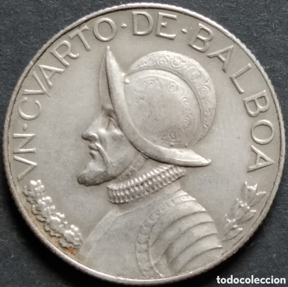 Monedas antiguas de Am&eacute;rica: MONEDA - PANAM&Aacute; &frac14; (CUARTO) BALBOA 1966