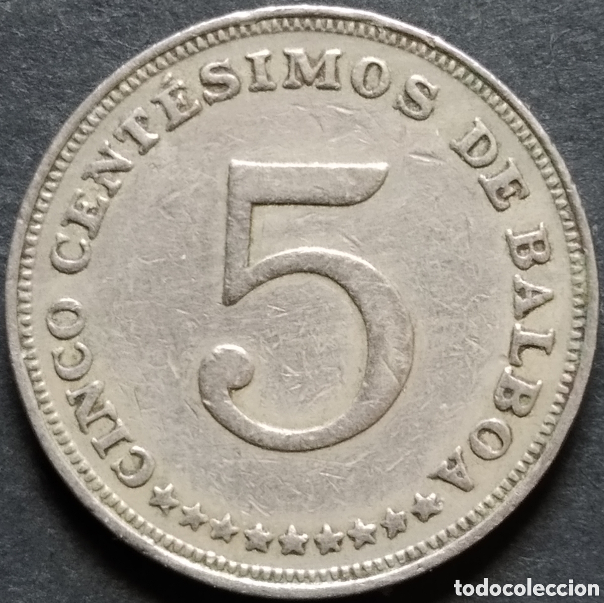Monedas antiguas de Am&eacute;rica: MONEDA - PANAM&Aacute; 5 CENT&Eacute;SIMOS 1966