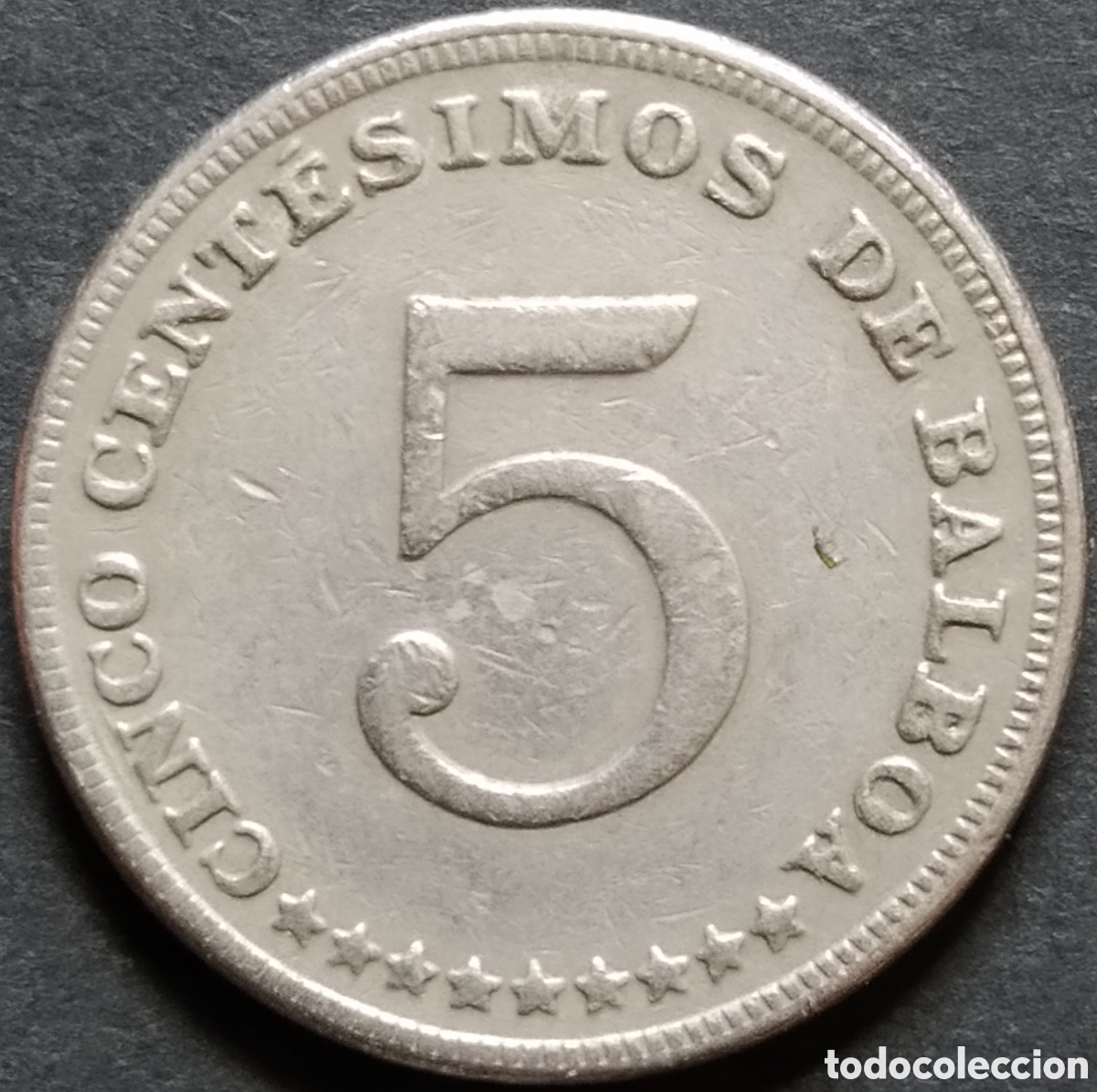 Monedas antiguas de Am&eacute;rica: MONEDA - PANAM&Aacute; 5 CENT&Eacute;SIMOS 1970