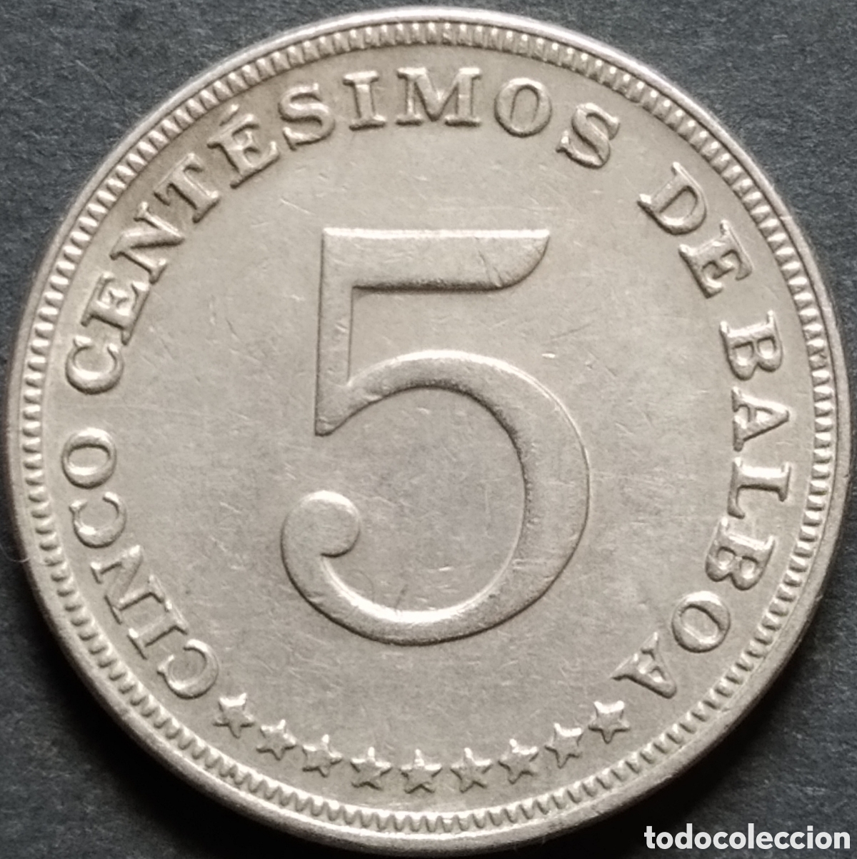 Monedas antiguas de Am&eacute;rica: MONEDA - PANAM&Aacute; 5 CENT&Eacute;SIMOS 1973